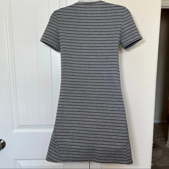 Zara Trafaluc Striped Short Sleeve Dress, S - Picture 2 of 5